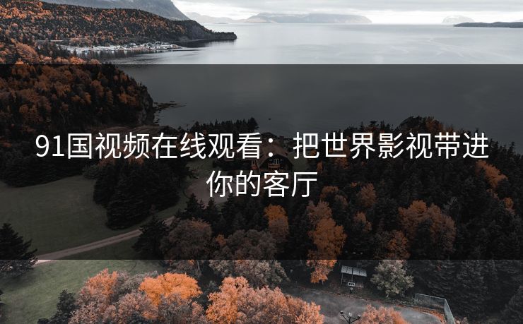 91国视频在线观看：把世界影视带进你的客厅
